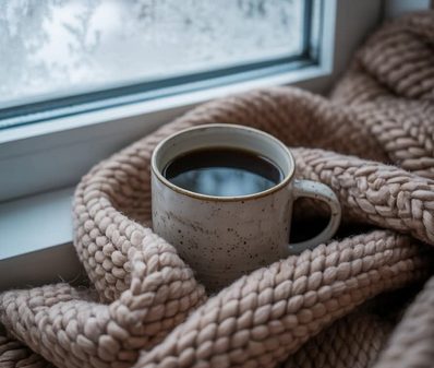 Spugne di porcellana e poliestere 1 tazza con caffè