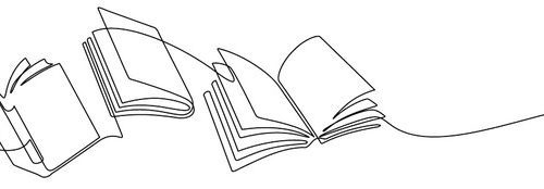 Hai pubblicato un racconto o un libro ? 2 disegno con libri nel vento