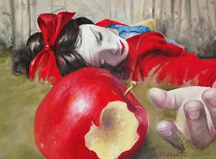 vissero tutti felici e contenti-Biancaneve